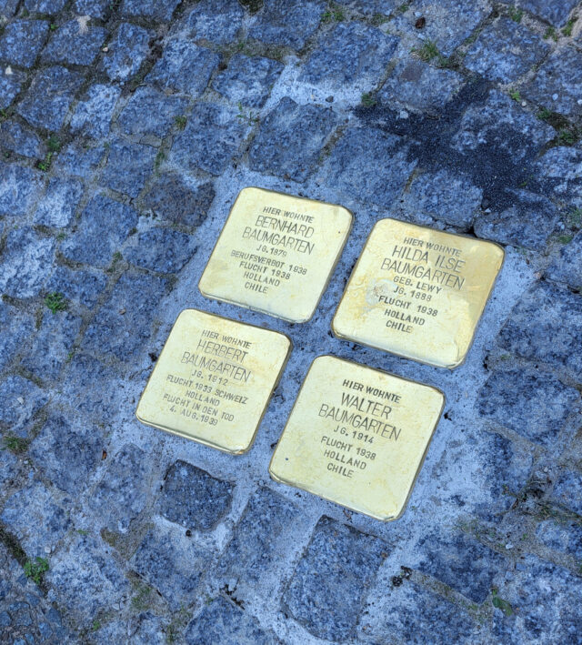 Baumgarten, Stolpersteine, Kurfürstenstraße